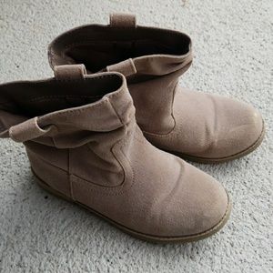 Tan boots